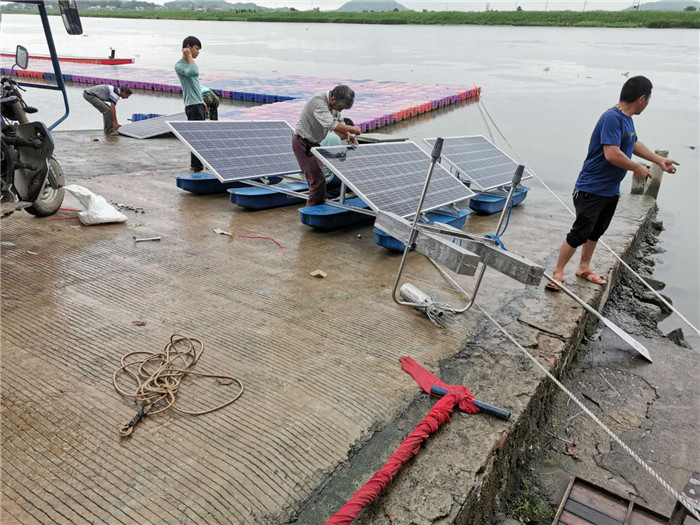 太陽(yáng)能推流曝氣機