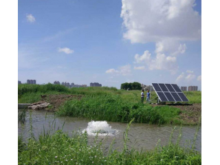 太陽(yáng)能涌泉式曝氣機